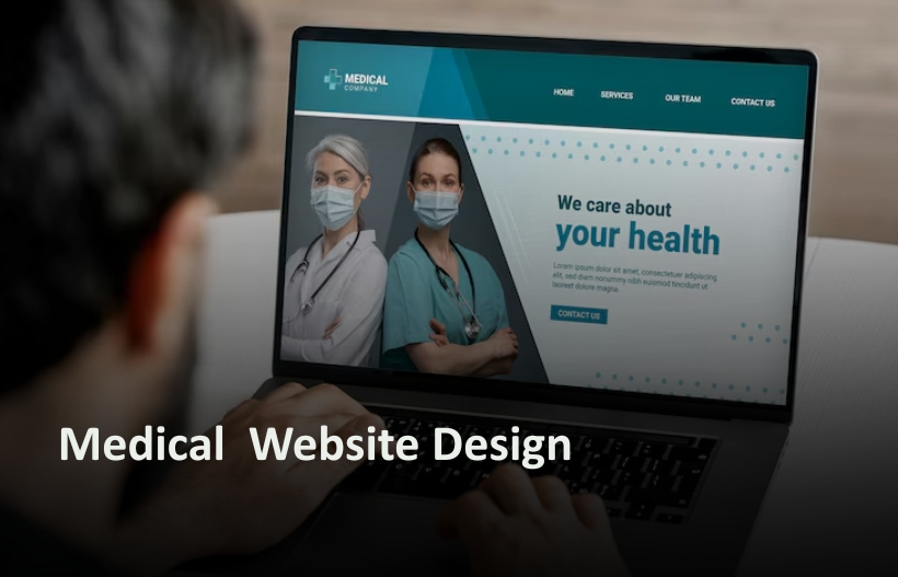 medical website design